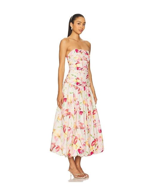 Nicholas White Despina Bubble Midi Dress