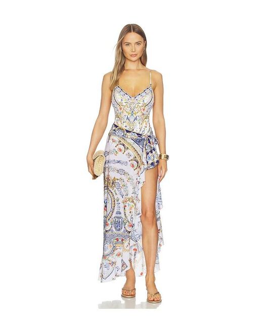 Camilla Multicolor Long Sarong
