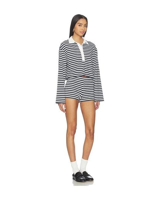 ALL THE WAYS Blue Palmer Short Set