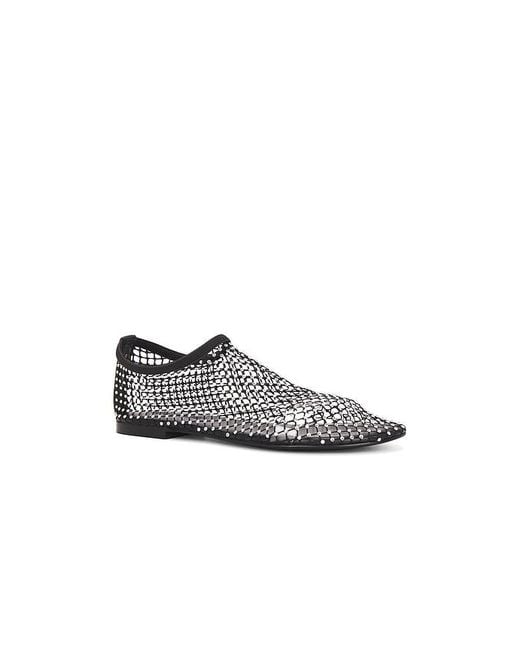 Steve Madden Black Mino Flat