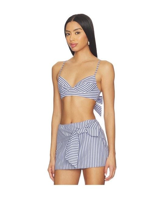 Lovers + Friends Blue Grace Top