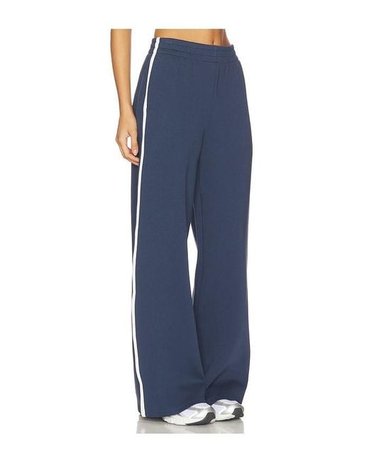 PERFECTWHITETEE Blue Travel Wide Leg Pants