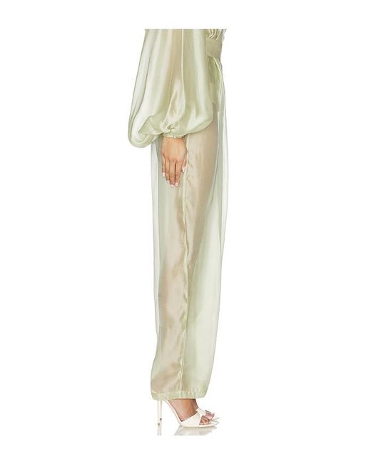 Bronx and Banco White Ashanti Organza Pant