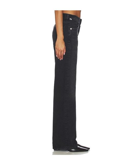 Citizens of Humanity Black Annina Straight Leg Jeans