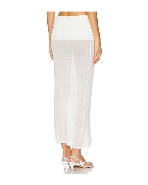 geel White Danni Skirt