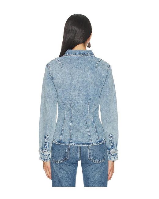 Levi's Blue Long Sleeve Shaped Shirt