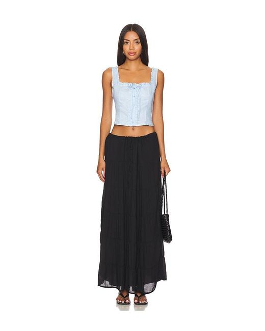 SNDY'S White X Revolve Cottage Top