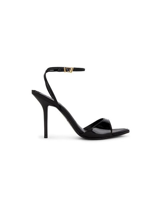 SCHUTZ SHOES Black Elodie Buckle Sandal