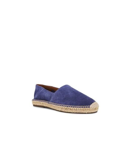 Polo Ralph Lauren Blue Suede Cevio Espadrilles for men