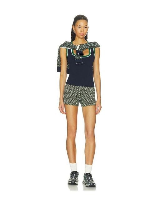The Upside Blue Joey Knit Tank Top