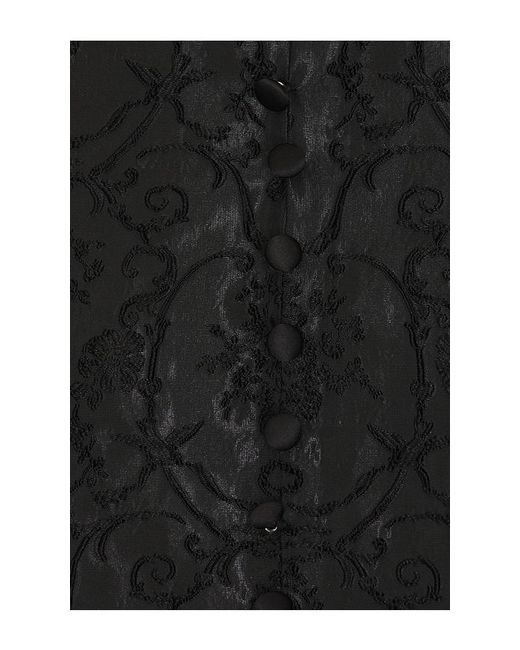 MAJORELLE Black Robin Mini Dress