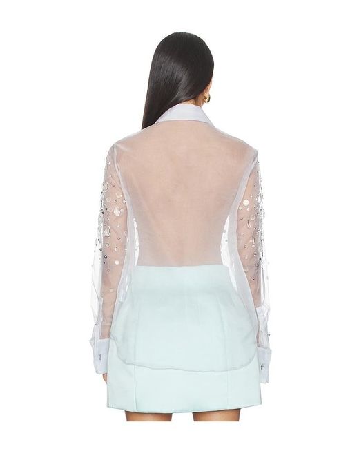 retroféte White Eugenia Blouse