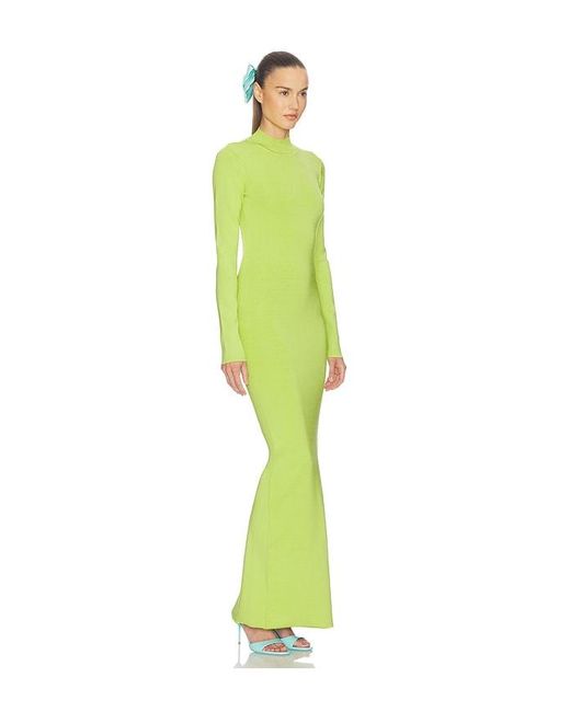 helsa green dress Helsa Natasha Ruched Dress in Green
