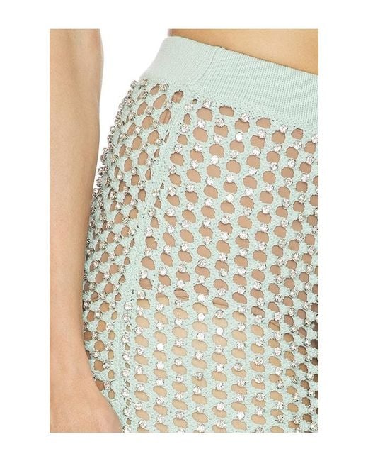 Fleur du Mal Multicolor Spotlight Mini Skirt