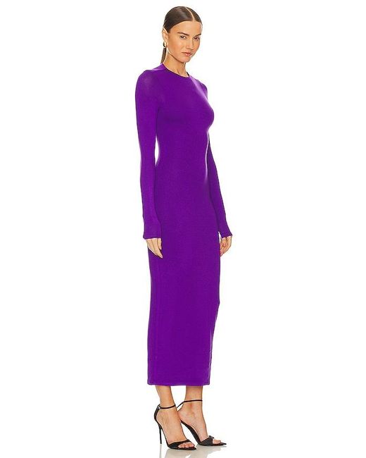 AFRM Purple Juniper Maxi Dress