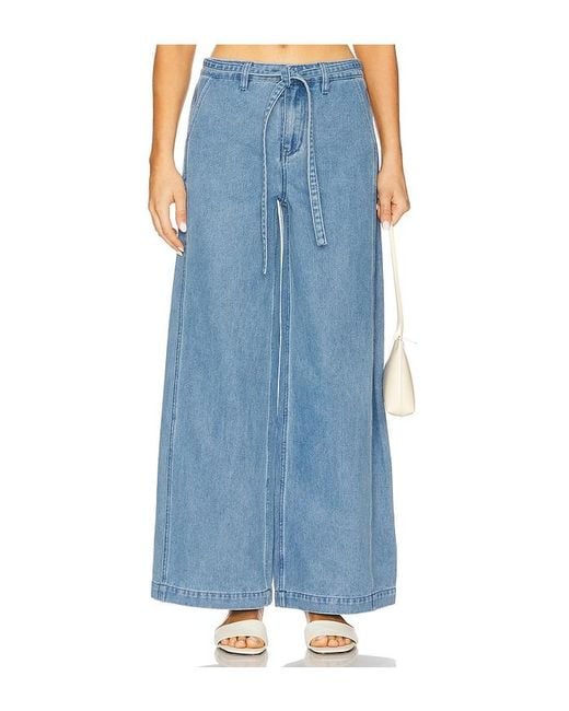SOVERE Blue Everleigh Wide Leg Jeans