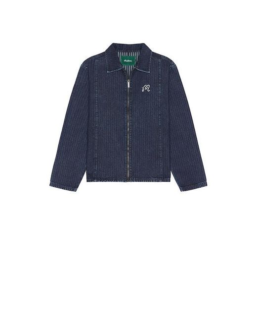 Malbon Blue Foreman Jacket for men