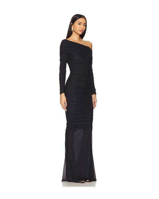 SER.O.YA Black Luana Gown