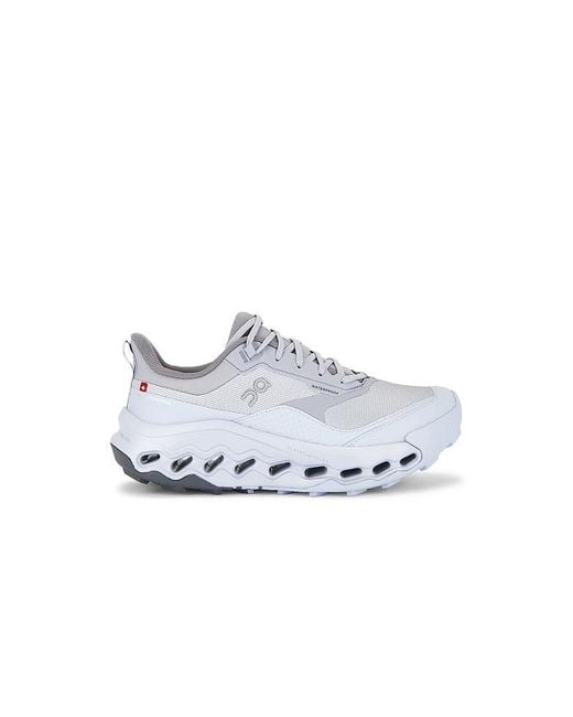On Shoes White Cloudhoriz 2 Wp Sneaker