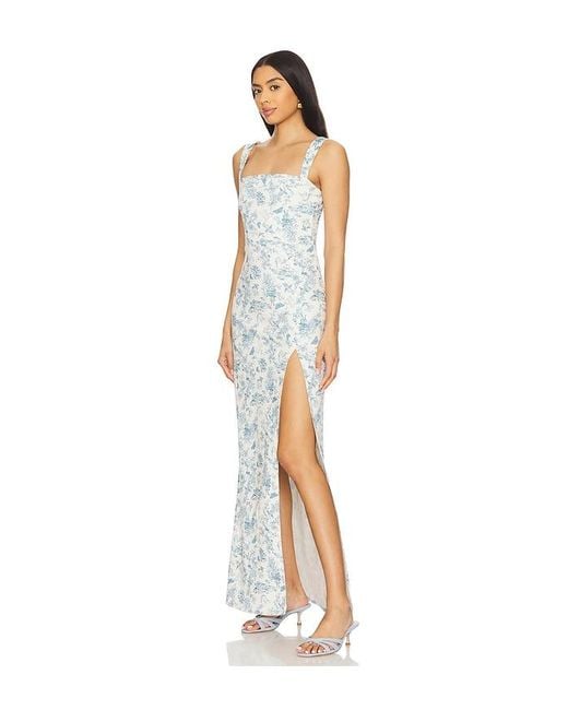 MAJORELLE White Carmella Gown