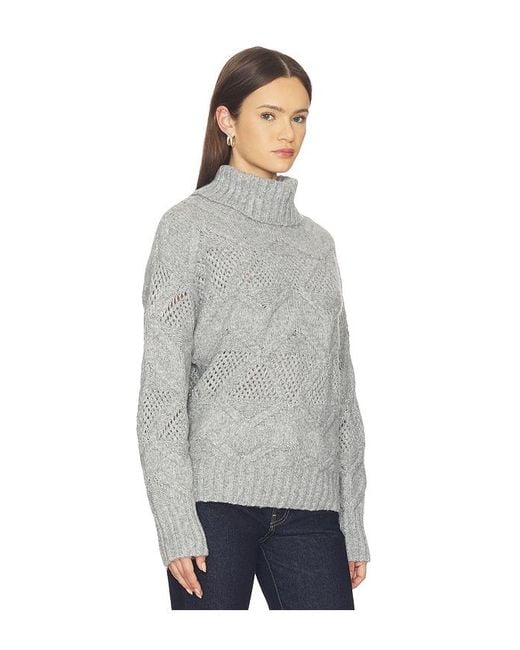 Astr Gray Janeth Sweater
