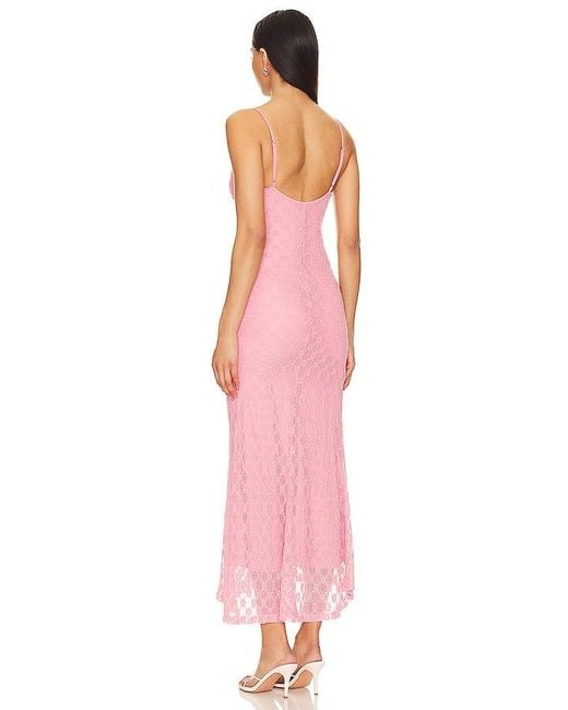 Bardot Pink Adoni Midi Dress
