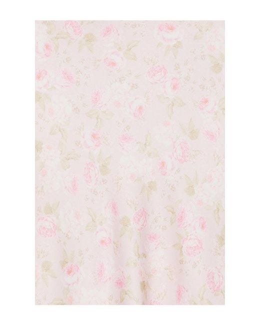 For Love & Lemons White Carla Maxi Dress