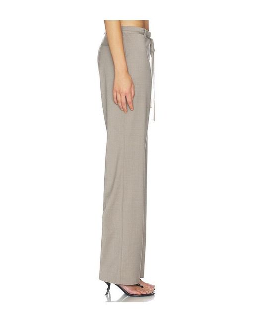 St. Agni Natural 90's Wool Rouleau Minimal Pant