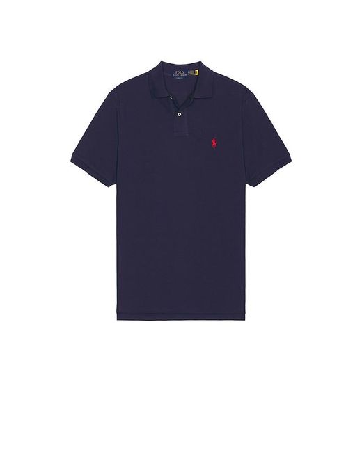 Polo Ralph Lauren Blue Short Sleeve Mesh Polo for men
