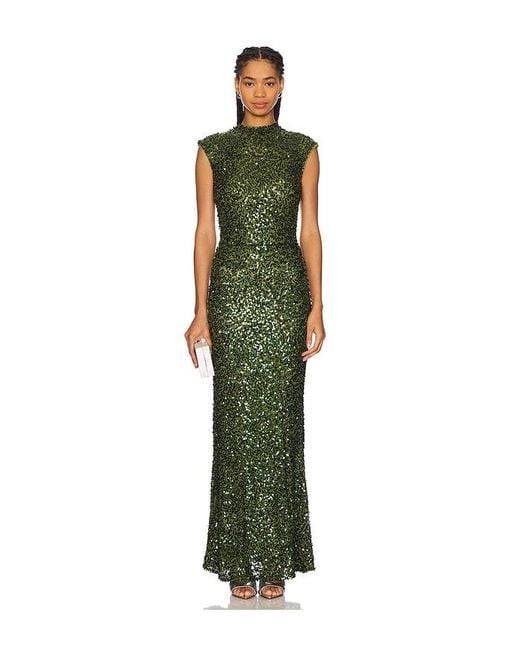 Camila Coelho Green Emma Maxi Dress