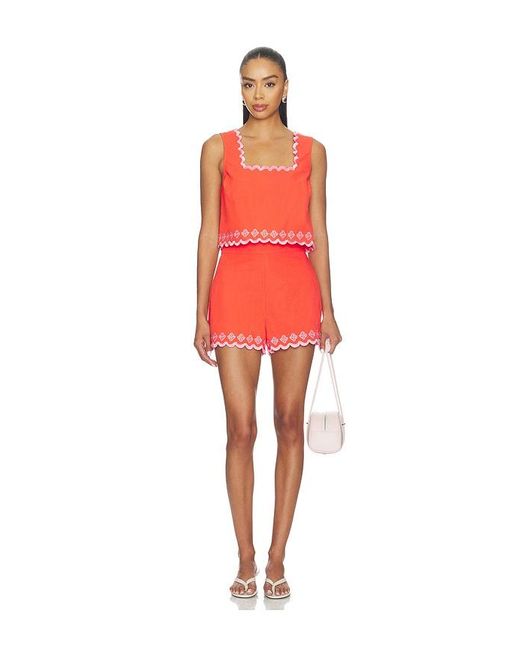 MINKPINK Amaya Embroidered Top