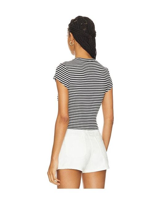 Lovers + Friends White Morgan Tee