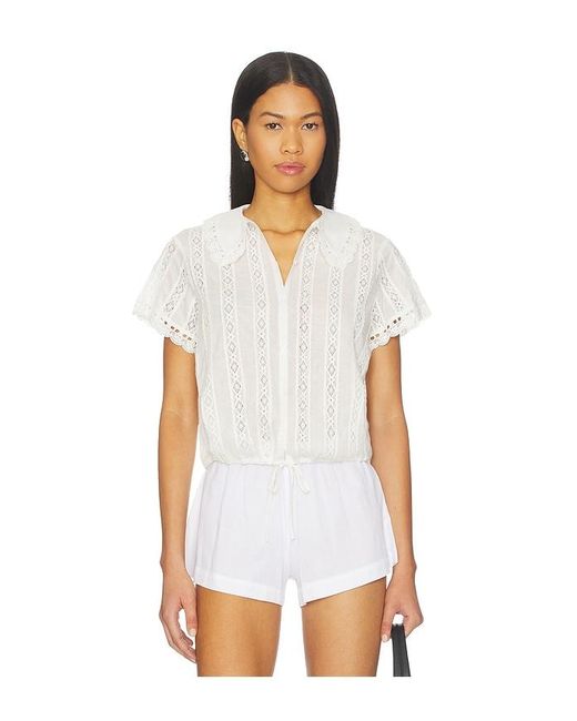 With Jean White Perry Top