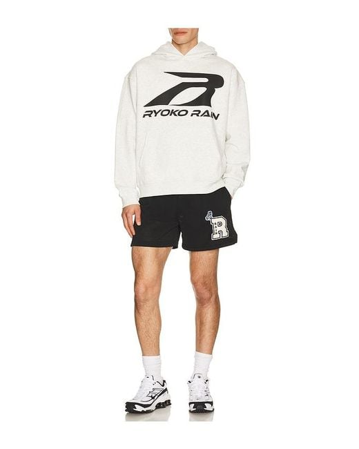 Ryoko Rain Black Classic Mesh Shorts for men
