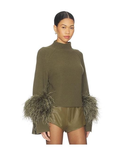 PULL en Olive LAPOINTE en coloris Green