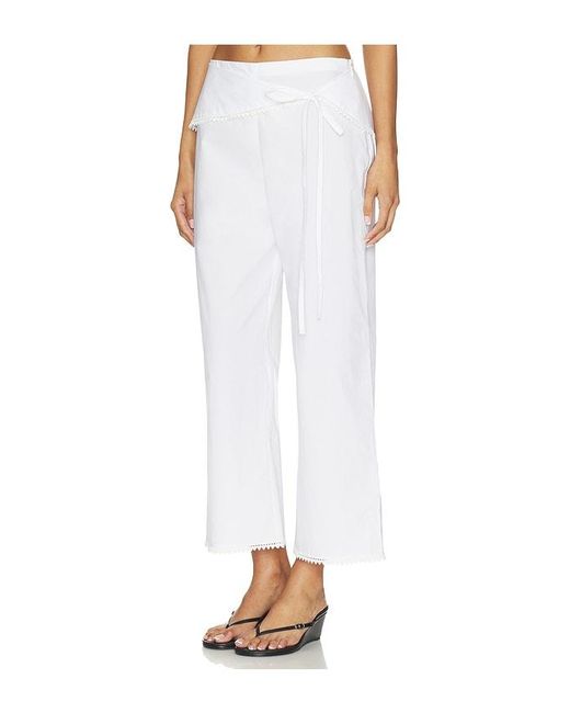 L'academie White 'Academie Marithe Pant