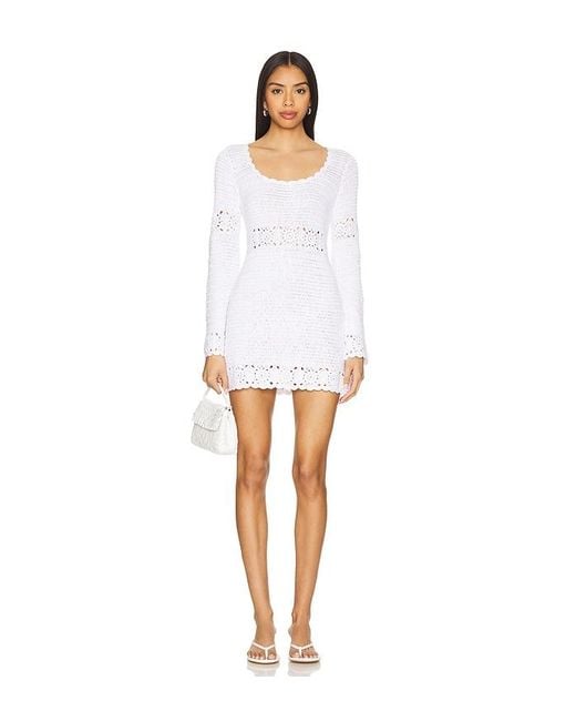 Show Me Your Mumu White Jet Lag Dress