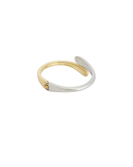 petit moments White Thin Livorno Cuff Bracelet