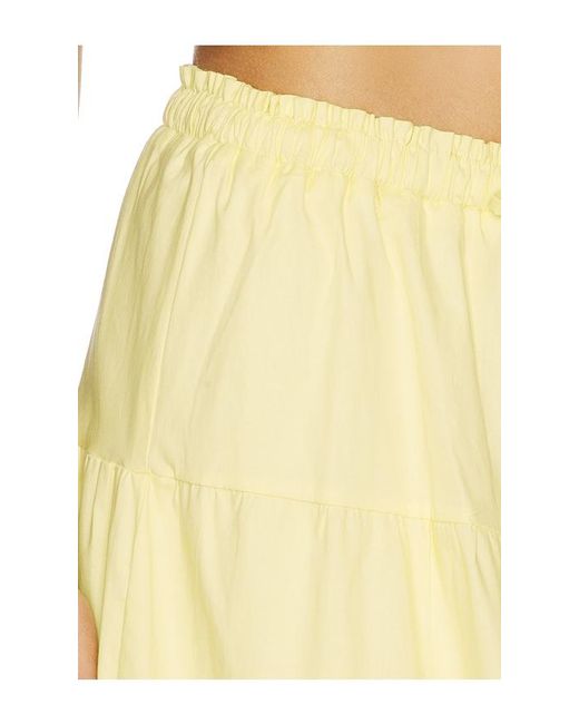 Peixoto Yellow Riley Maxi Skirt