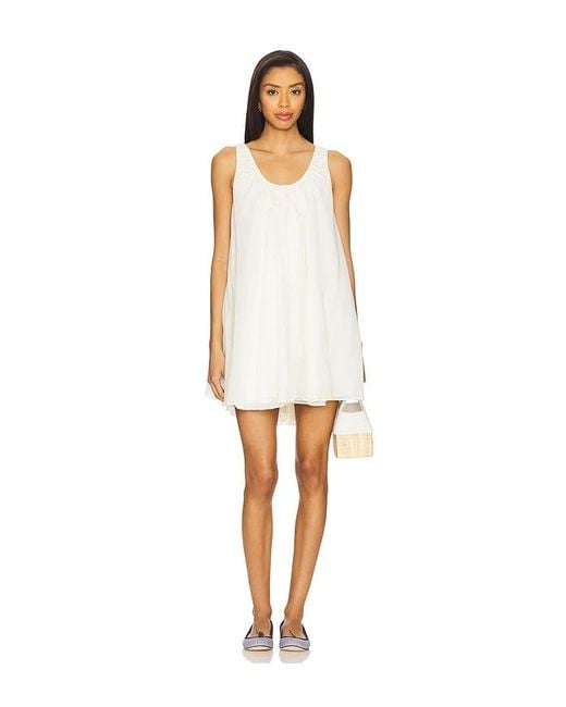 Tularosa White Giselle Mini Dress