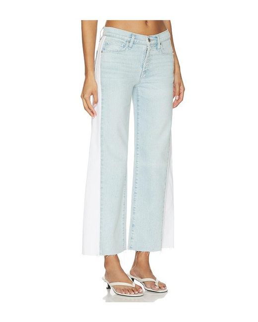 Hudson Blue Rosie Seamed Wide Leg Jeans