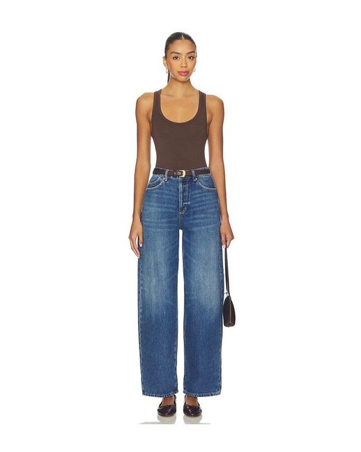 Rolla's Blue Gigi Barrel Jeans