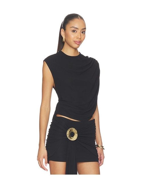 Cult Gaia Blue Celene Top