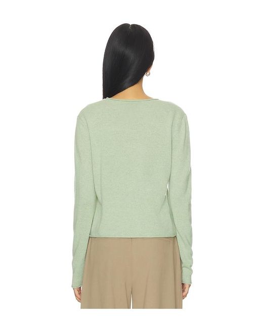 Lisa Yang Green Ida Sweater