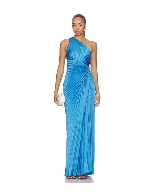 A.L.C. Blue Lara Gown