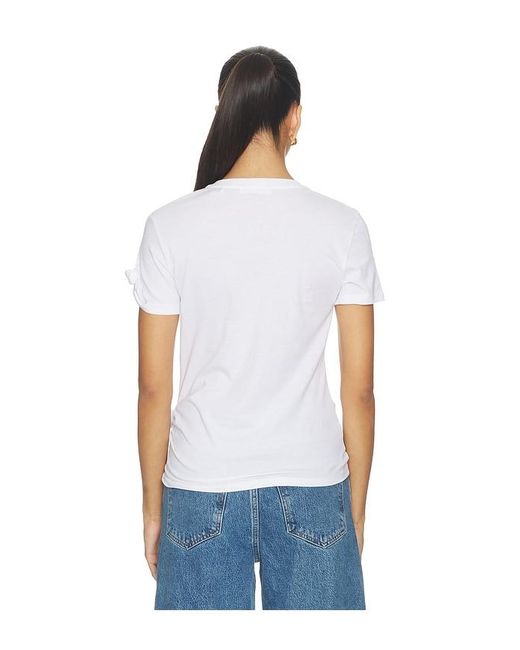 Helmut Lang White Knot Baby T-Shirt