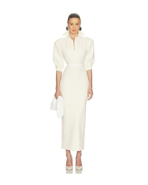 Helsa White The Margaux Polo Dress