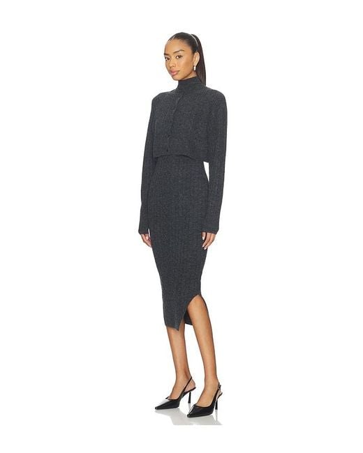 AllSaints Black Sabine Dress