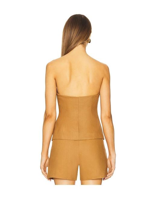 A.L.C. Orange Renee Top
