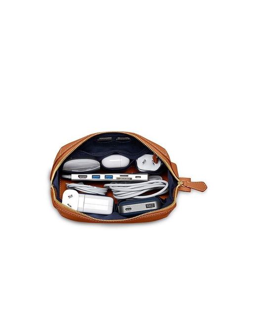 MAISON de SABR Brown Tech Pouch